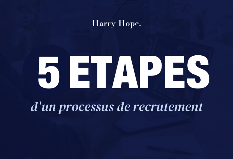 5 étapes d'un processus de recrutement